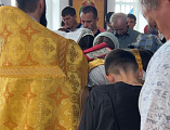 В Свято-Троицком храме отслужили молебен на начало учебного года