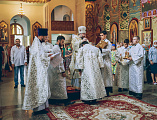 В праздник Преображения Господа Бога и Спаса нашего Иисуса Христа Преосвященнейший епископ Симон совершил Божественную литургию и диаконскую хиротонию