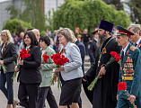 В день 80-летия Великой Победы духовенство вместе с шахтинцами почтило память героев Великой Отечественной войны