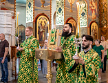 Шахтинская епархия молитвенно отметила 12-летие архиерейской хиротонии епископа Шахтинского и Миллеровского Симона