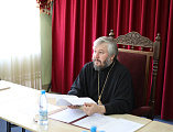 Епископ Шахтинский и Миллеровский Симон возглавил расширенное заседание Епархиального совета