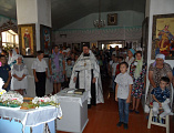 В храме святителя Николая пос. Чертково Чертково-Калитвенского благочиния был совершен молебен к началу учебного года