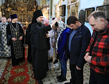 Во вторник первой седмицы Великого поста епископ Шахтинский и Миллеровский Симон совершил великое повечерие с чтением покаянного канона преподобного Андрея Критского в Донецком Успенском архиерейском подворье