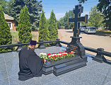 Благочинный приходов Александровск-Грушевского округа отслужил панихиду по Сергею Анатольевичу Понамаренко