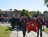 В День Победы протоиерей Сергий Яценко принял участие в памятном мероприятии