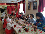 В воскресной школе «Красное солнышко» при храме порока Иоанна Предтечи станицы Боковской состоялся пасхальный концерт