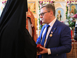 Преосвященнейший епископ Симон совершил освящение храма при Институте сферы обслуживания и предпринимательства (филиал) ДГТУ в городе Шахты в честь апостола и евангелиста Иоанна Богослова