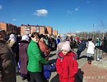 В прощеное воскресенье на площади перед Донским храмом г. Новошахтинска состоялись народные гуляния, посвященные Масленице