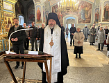 Архипастырь совершил заупокойное поминовение новопреставленного священника Николая Михалушкина