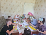В воскресной школе слободы Позднеевка прошёл урок о молитве «Отче наш»