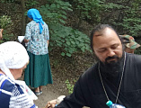 Прихожане храма Архангела Михаила и местные жители провели субботник на Святом источнике в хуторе Чигиринка