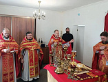В храме посёлка Садовый прошло соборное богослужение духовенства Багаевского благочиния