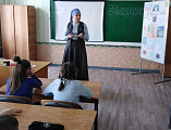 Помощник благочинного Новошахтинского округа провела встречу с учащимися школы № 28 г. Новошахтинска