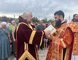 В престольный день Преосвященнейший епископ Симон совершил Божественную литургию в храме великомученика Пантелеимона города Миллерово