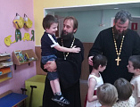 Детей реабилитационного центра «Добродея» посетили священнослужители