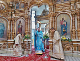 Престольный праздник отметил приход Успенского храма станицы Гундоровской