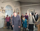 В Донском храме богоспасаемого града Новошахтинска прошла беседа, посвященная чину Торжества Православия