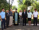 Священник принял участие в церемонии открытия памятника шахтёрскому труду