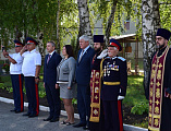 В казачьем кадетском корпусе им. Якова Бакланова состоялось торжественное построение в честь Дня знаний