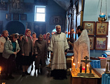 Прихожане Свято-Покровского храма отслужили литию по архимандриту Модесту (Потапову) 