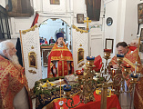 Престольный праздник в честь апостола и евангелиста Иоанна Богослова встретили в храме Архистратига Михаила