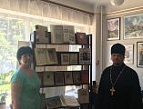 В День защиты детей состоялись торжественные встречи духовества Сулинского благочиния и маленьких жителей г. Красный Сулин