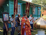 Престольный праздник в честь великомученика и целителя Пантелеимона отметили жители х. Павловка и с. Киселево соборным богослужением