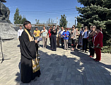 Заупокойная лития в день памяти жертв фашизма