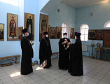 Преосвященнейший епископ Симон с архипастырским визитом посетил приходы Верхнего Дона