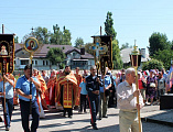 В храме великомученика и целителя Пантелеимона г. Гуково соборным богослужением отметили престольный праздник