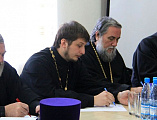 Преосвященнейший епископ Симон возглавил заседание планового епархиального совета