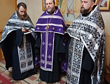 В Свято-Пантелеимоновском храме совершено соборное богослужение духовенства Миллеровского благочиния