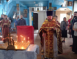 25-летие мученического подвига воина Евгения Родионова молитвенно почтили в Покровском приходе г. Новошахтинска