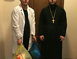 Благочинный приходов Кашарского округа иерей Георгий Грошев доставил продукты в Донскую духовную семинарию