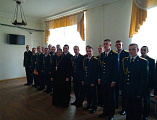 Вместе с военным священником школьники узнают о покровителе русского воинства и непобедимом русском духе