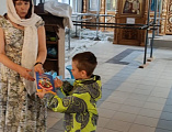 В Донском храме прошло праздничное мероприятие для учащихся воскресных школ Новошахтинского благочиния