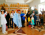 В Державном храме г. Донецка прошли Рождественские елки для школьников и дошкольников из неполных, многодетных семей, детей-сирот и детей с ограниченными возможностями