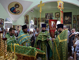 Престольный праздник отметили в храме Иоанна Кронштадского г. Шахты
