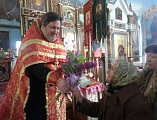 Торжественное богослужение в честь 70-летия Победы в Великой Отечественной войне прошло в Никольском храме г. Шахты