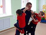 Встреча священника с детьми состоялась в казачьем саду «Солнышко» ст. Боковской