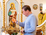 Преосвященнейший епископ Симон совершил Божественную литургию в храме апостола и евангелиста Иоанна Богослова при Институте сферы обслуживания и предпринимательства (филиал) ДГТУ в г. Шахты