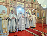Отпевание протоиерея Петра Почтового состоялось в храме святителя Тихона Задонского станицы Кривянской