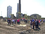 В г. Гуково посадили «Алмазную рощу»