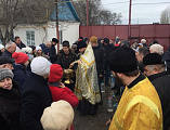 В храме великомученика Пантелеимона г. Миллерово отметили Крещение Господне