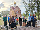 Заупокойная лития в хуторе Арпачин
