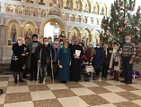 В новогоднюю ночь в Державном храме г. Донецка совершена Божественная литургия