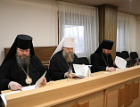 Преосвященнейший епископ Симон принял участие в Архиерейском совете Донской митрополии, посвященном вопросам прославления новомучеников