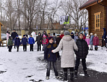 В Прощеное воскресенье 18 февраля, в храме Всех святых, в земле Русской просиявших, г. Каменск-Шахтинский прошла православная Масленица