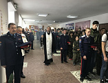 Иеромонах Димитрий (Яроцкий) принял участие в мероприятии, посвященном дню памяти невинно убиенных казаков, «живот свой положивших» за Отечество