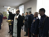 Иеромонах Димитрий (Яроцкий) принял участие в мероприятии, посвященном дню памяти невинно убиенных казаков, «живот свой положивших» за Отечество